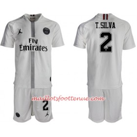 Maillot/Tenue Paris Saint Germain T.Silva 2 Jodan Blanc Enfant Troisieme 2018/2019